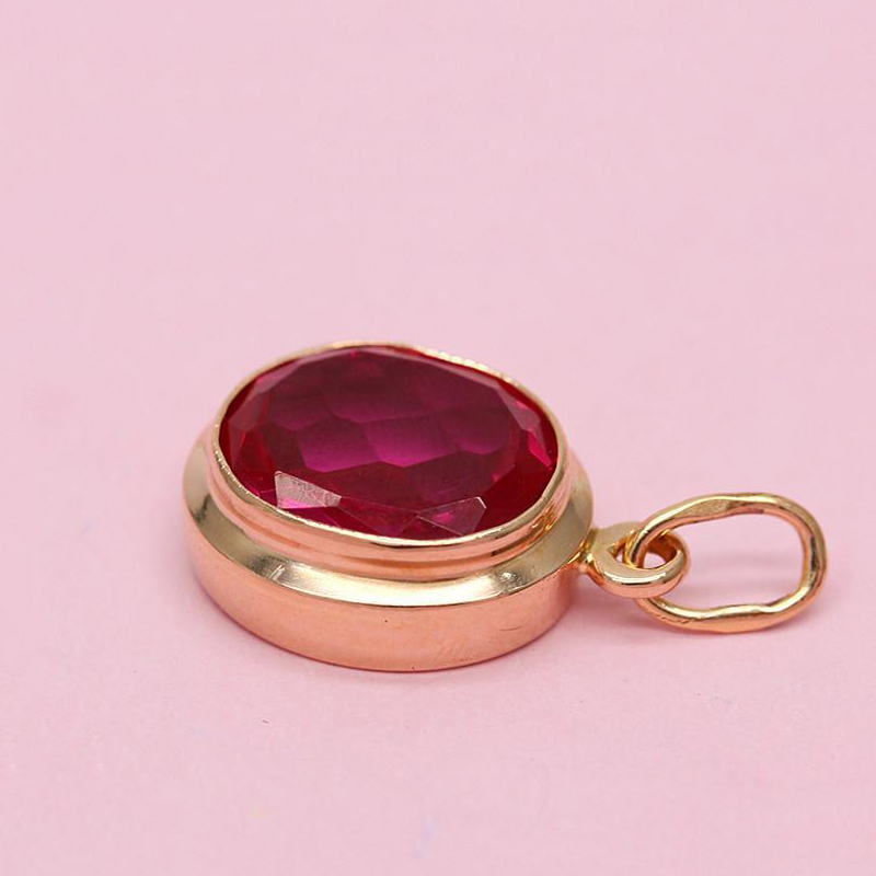 585 purple gold plated 14K ros - Bar Cart Gold ulasan dan harga