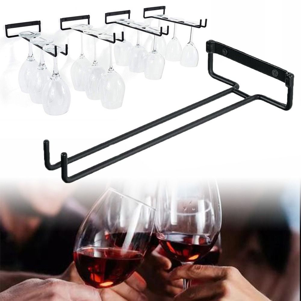 Wall Mounted Stemware Holder K - Home Bar Setup ulasan dan harga