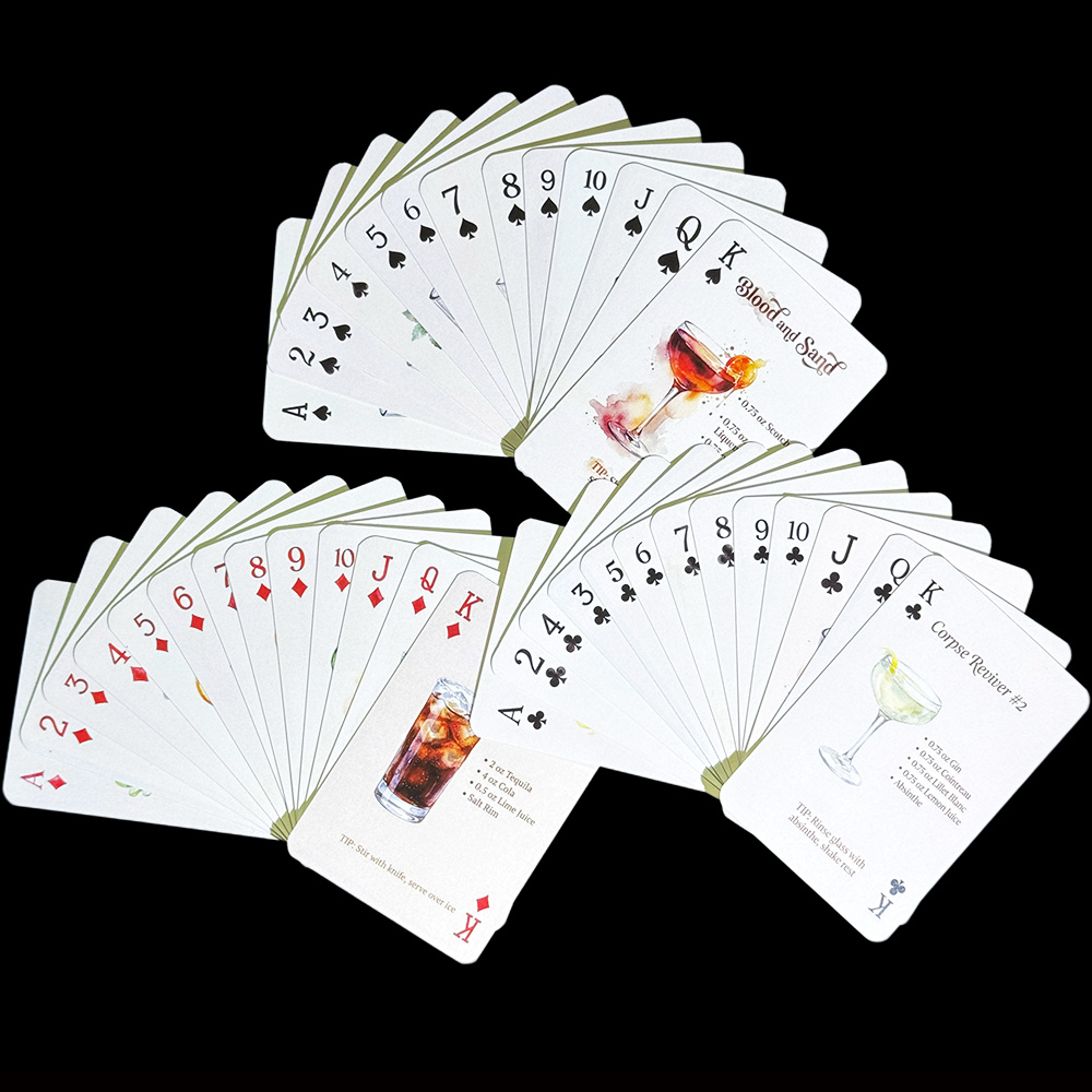 54-Card Deck of Original Cockt - Cocktail Recipe Book ulasan dan harga