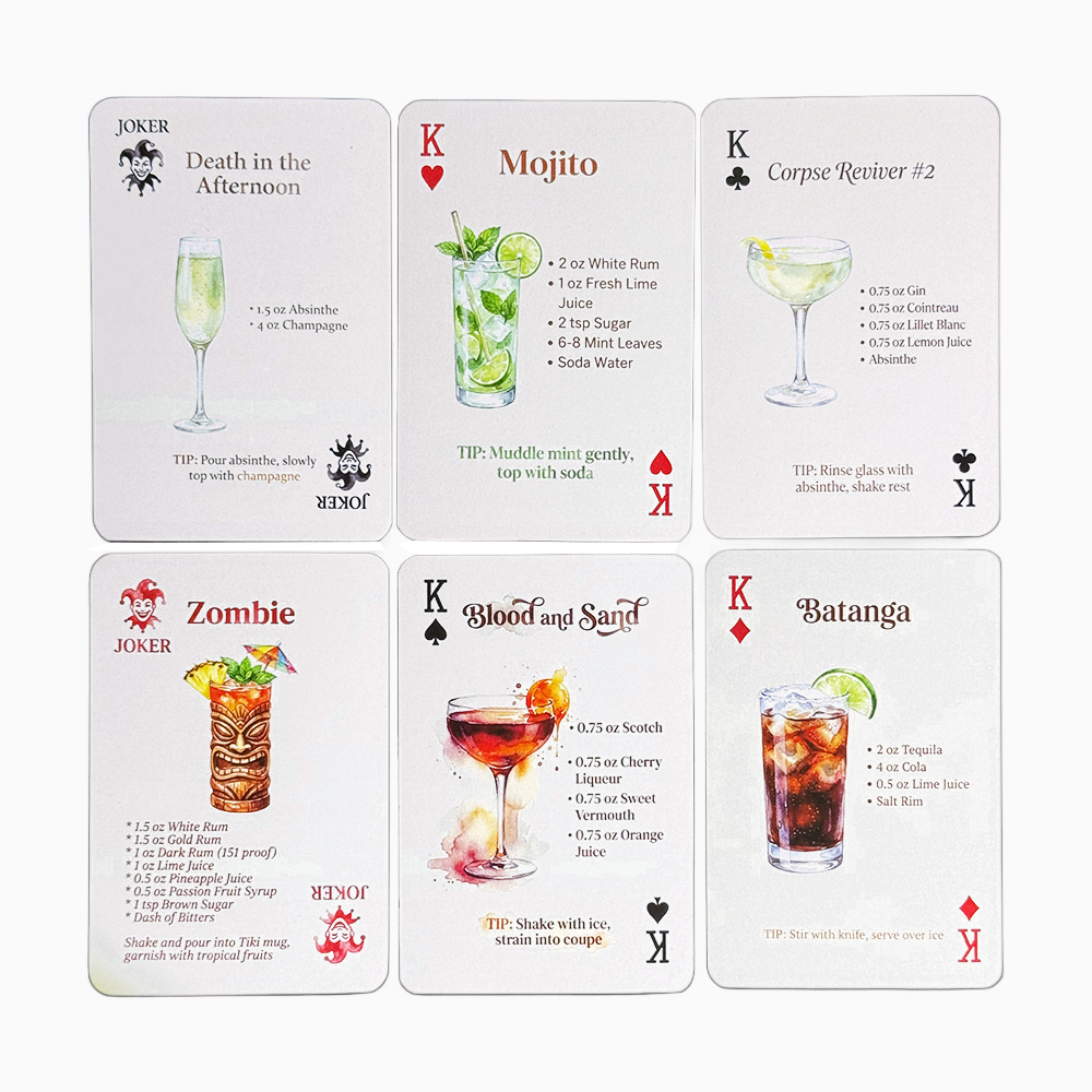 54-Card Deck of Original Cockt - Cocktail Recipe Book ulasan dan harga