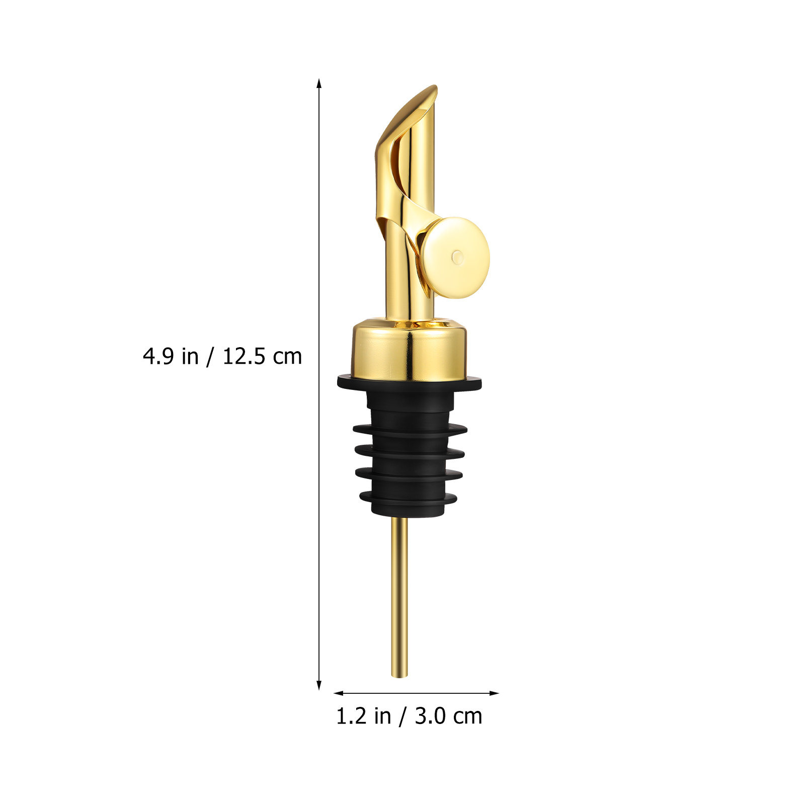 6Pcs Stainless Steel Liquor Bo - Speed Pourer Cap ulasan dan harga