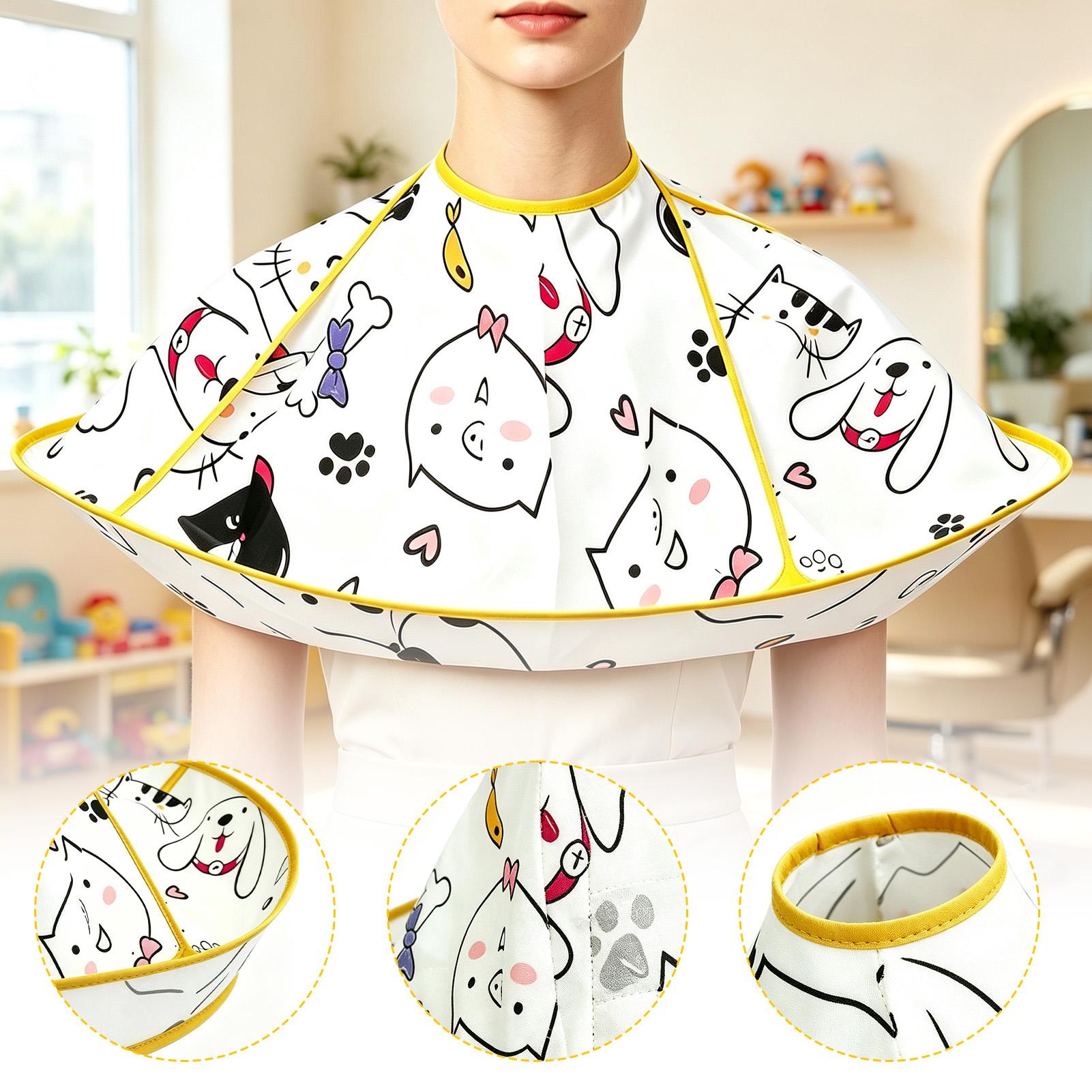 1PC Hair Cutting Cape Foldable - Home Barber ulasan dan harga