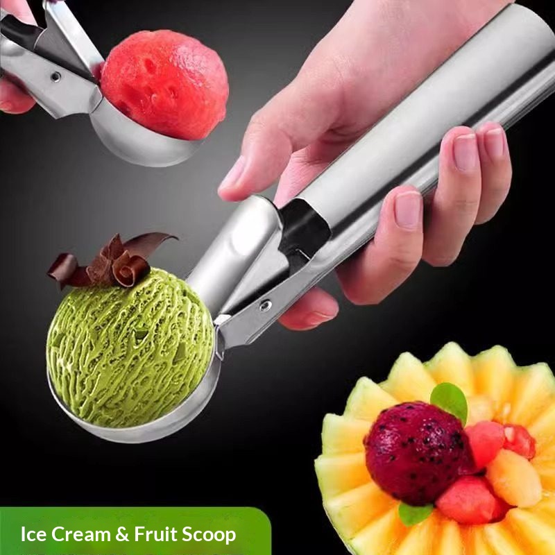 Stainless Steel Ice Cream Scoo - Ice Pick Pick ulasan dan harga