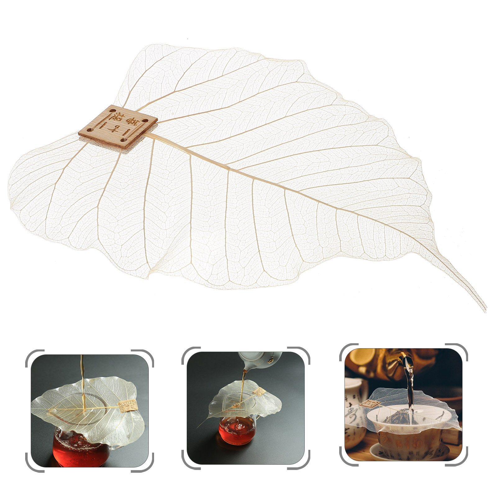 Strainer Filter Leaf Shape Fin - Home Bar Supplies ulasan dan harga
