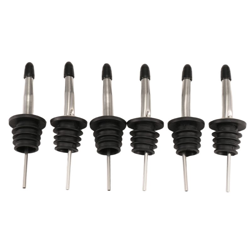 6Pcs Stainless Steel Pourers,S - Speed Pourer Cap ulasan dan harga