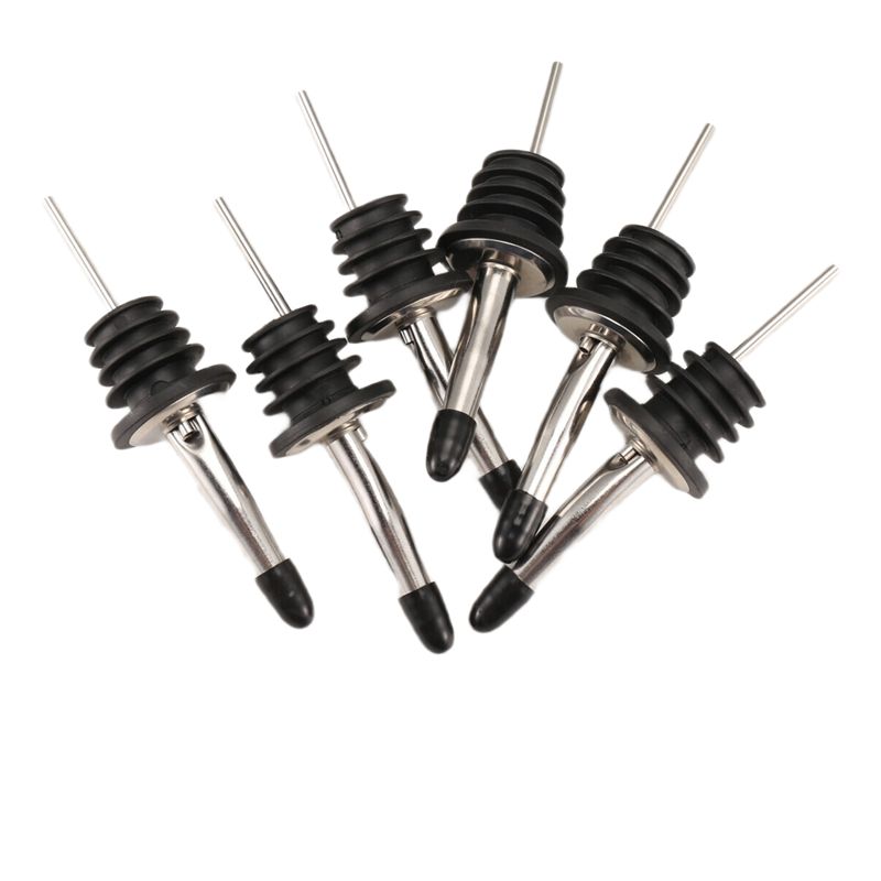 6Pcs Stainless Steel Pourers,S - Speed Pourer Cap ulasan dan harga