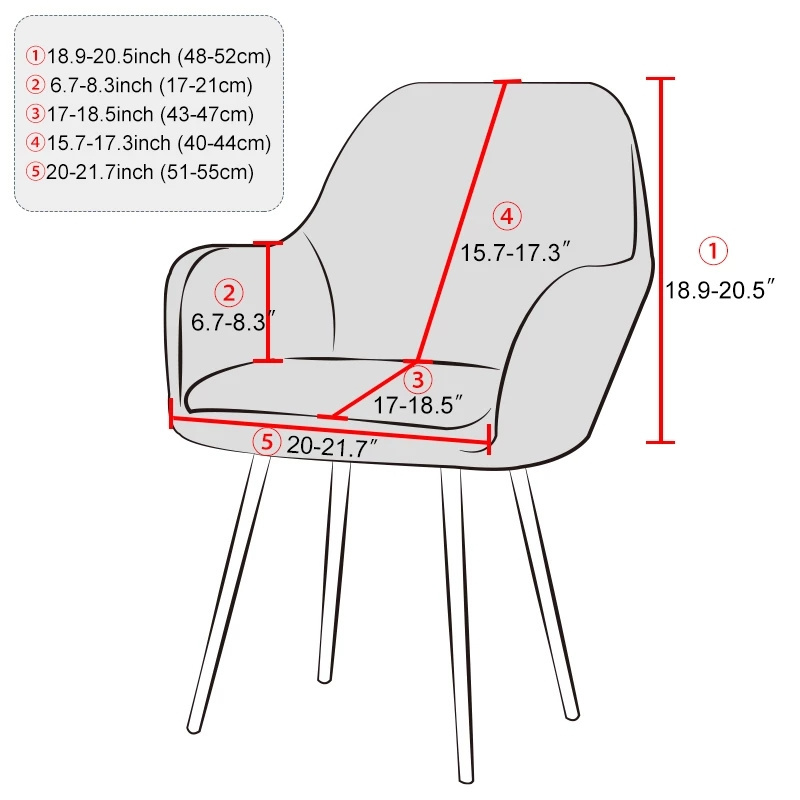 1/4/6pcs Elastic Polar Fleece  - Home Bar Seating ulasan dan harga