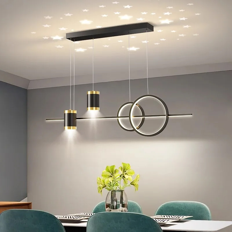LED Nordic Restaurant Pendant  - Home Bar And Counter ulasan dan harga